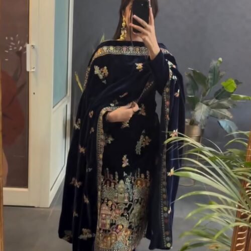 New Designer Party Wear Look Top-Dupatta and Fully Stitched Bottom wholesale