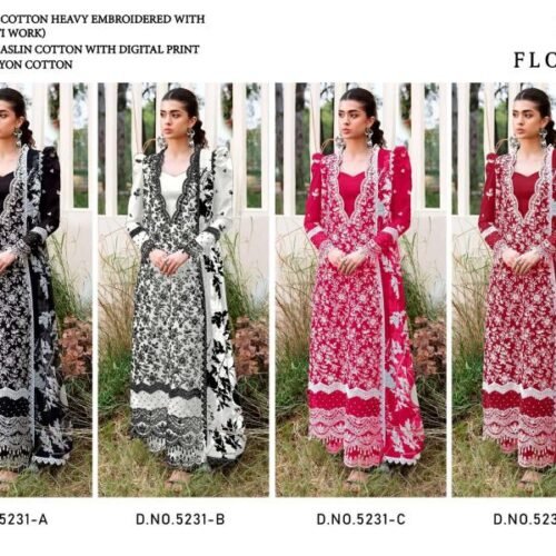 florent 5231 abcd catalog wholesale pakistani suits in surat 17 2025 12 06 14 15 16 | VastrMitr