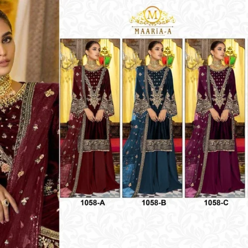 pakistani velvet dupatta suits 1000x1000 1 1 | VastrMitr