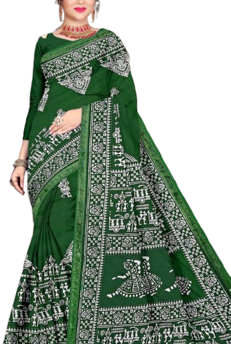Printed Pure Cotton Sarees 3 | VastrMitr