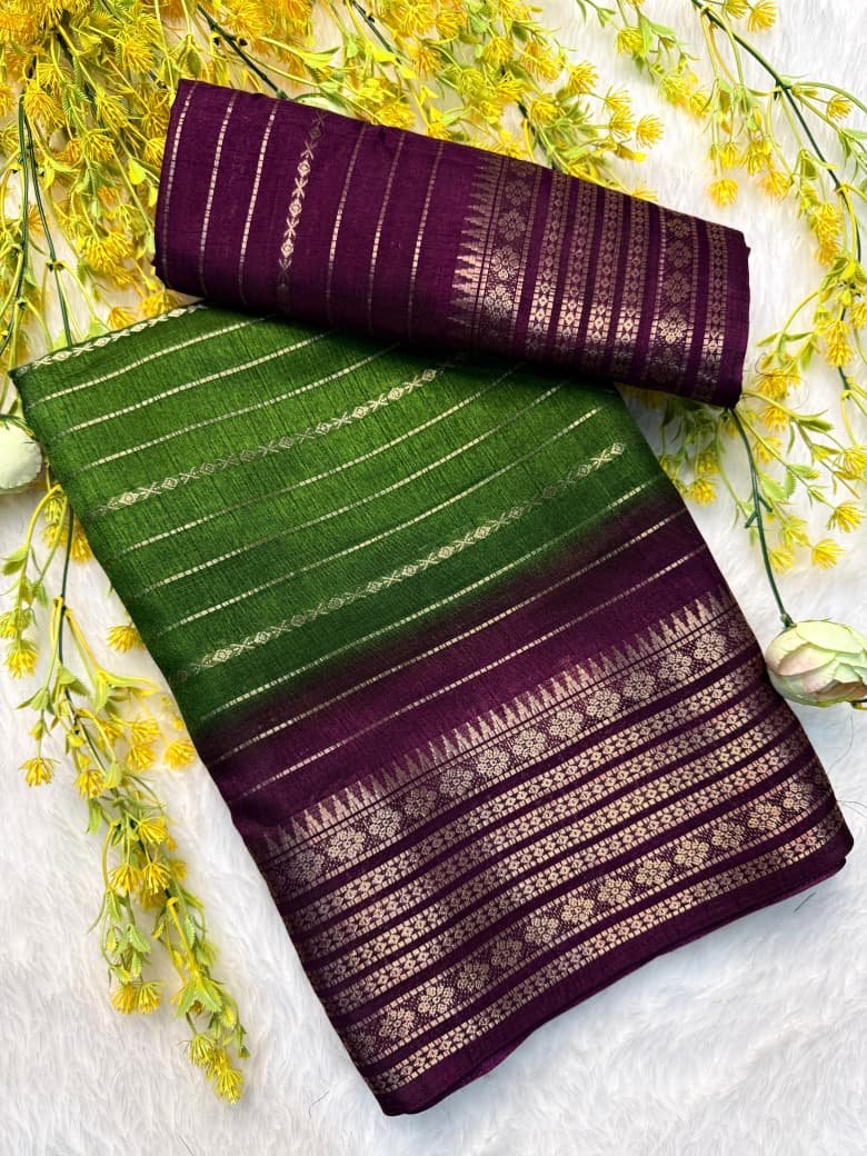 Kota Doriya With Digital Print Work And Running Designing Blouse Sarees WHOLESALE 11 Kota Doriya With Digital Print Work And Running Designing Blouse Sarees WHOLESALE - Image 11