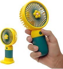 Portable USB Rechargeable Mini Night Light Air Cooling Fan