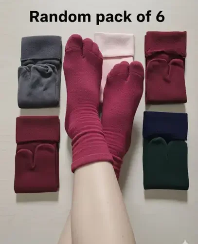 VISION INDIA CO Women Solid Ankle Length (Pack of 6) 4 | VastrMitr