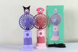 Portable USB Rechargeable Mini Night Light Air Cooling Fan