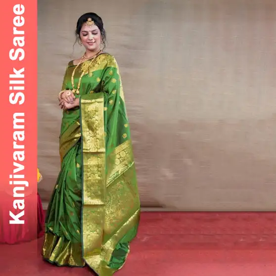 FAB WOVEN Woven Banarasi Silk Blend Saree with Unstitched Blouse 5 FAB WOVEN Woven Banarasi Silk Blend Saree with Unstitched Blouse - Image 4