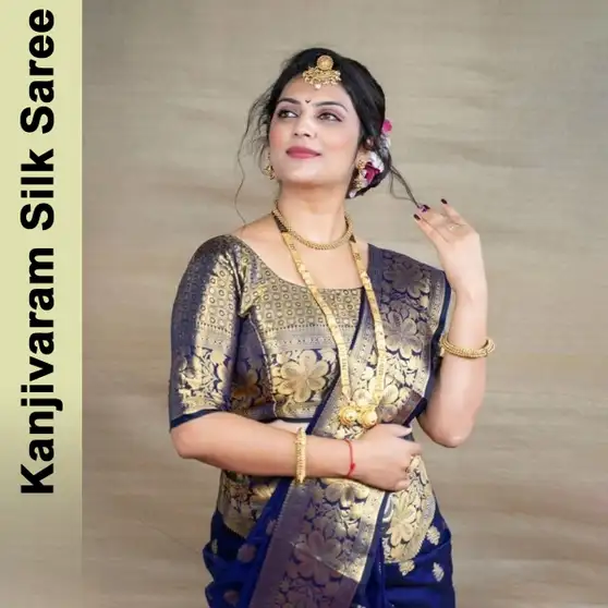 FAB WOVEN Woven Banarasi Silk Blend Saree with Unstitched Blouse 7 FAB WOVEN Woven Banarasi Silk Blend Saree with Unstitched Blouse - Image 6