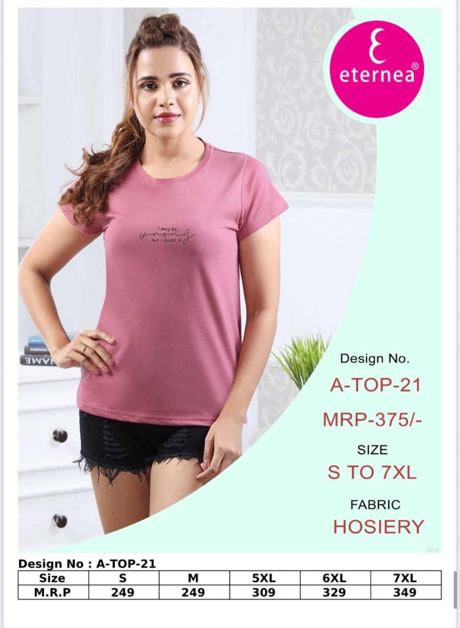 LADIES BRANDED TISHERTS WITH MRP TAG 2 LADIES BRANDED TISHERTS WITH MRP TAG