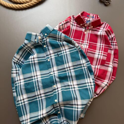 MENS PREMIUM FABRIC CHECK SHIRTS