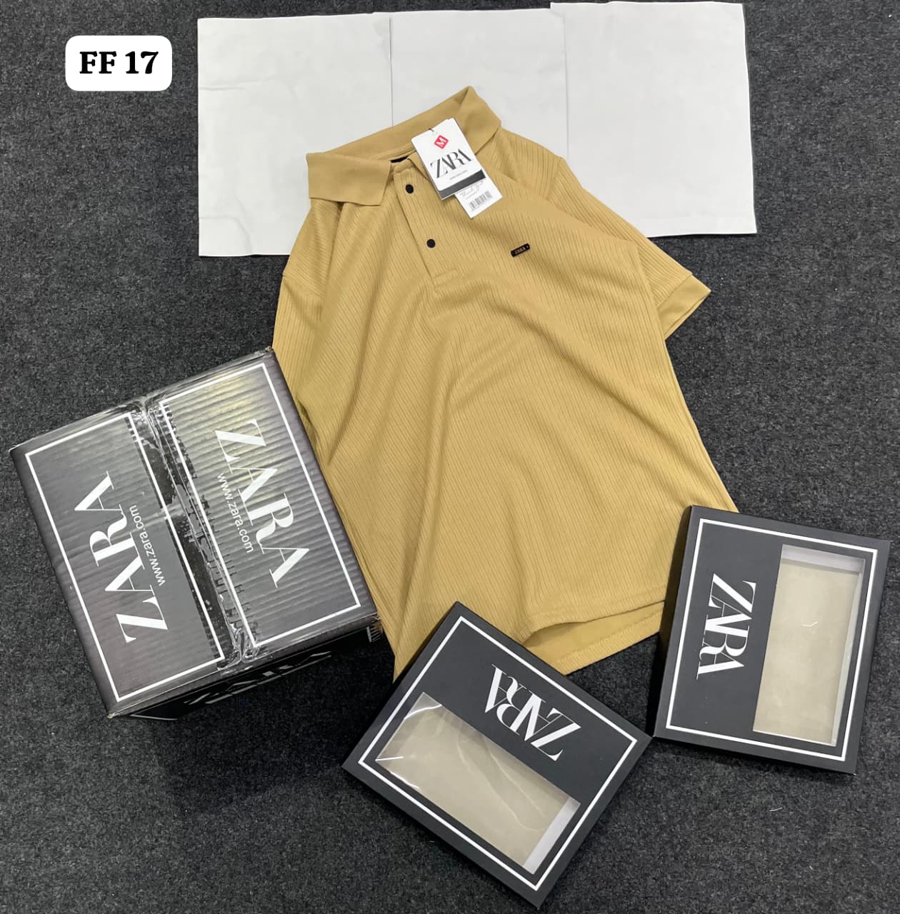 BIOWASHED TRANSFER KNIT LYCRA COLLAR WITH TICH BUTTON TSHIRTS 2 BIOWASHED TRANSFER KNIT LYCRA COLLAR WITH TICH BUTTON TSHIRTS - Image 2