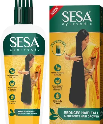 Sesa AYURVEDIC HAIR GROWTH OIL Hair Oil (200 ml) 18 | VastrMitr