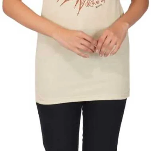 Women Cotton Blend T-Shirt