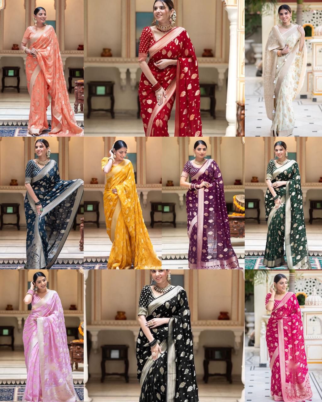 Lichi Silk Saree 2 Lichi Silk Saree