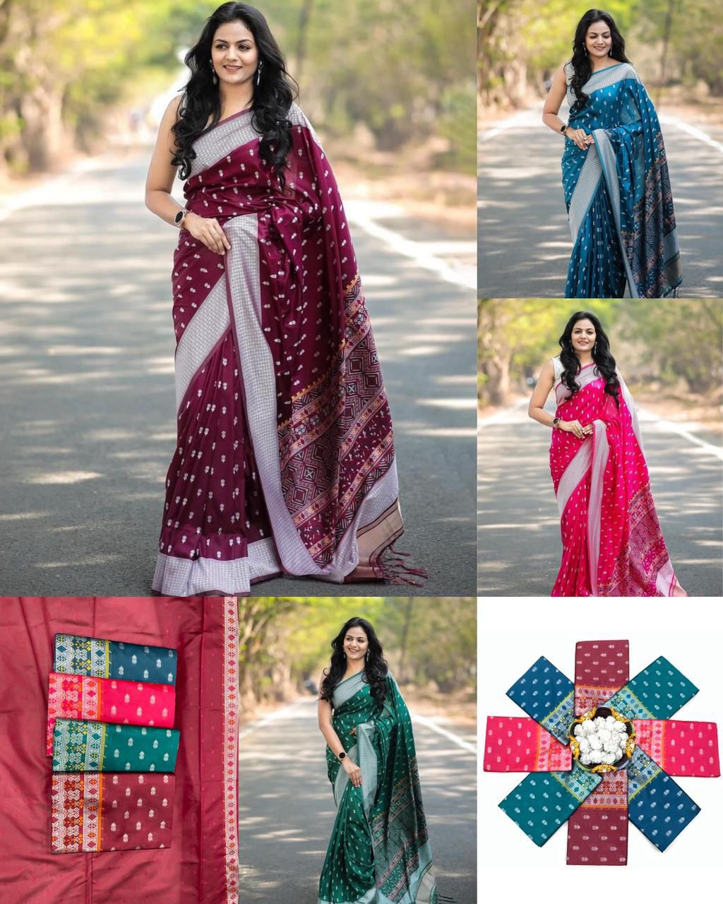 Lichi Silk Saree 2 Lichi Silk Saree