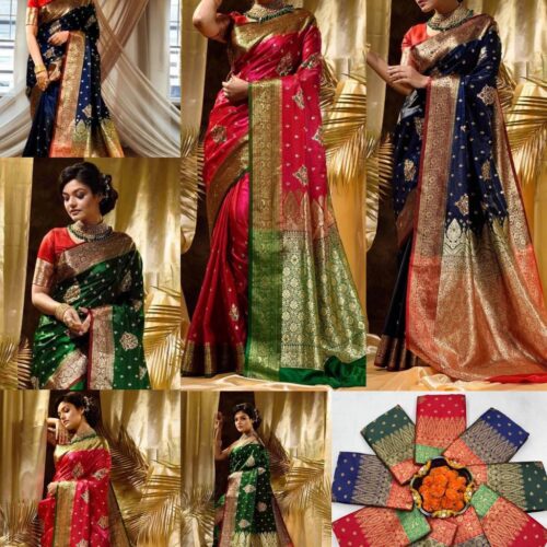Lichi Silk Saree