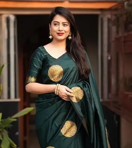 FAB WOVEN Woven Banarasi Art Silk Saree with Unstitched Blouse 33 FAB WOVEN Woven Banarasi Art Silk Saree with Unstitched Blouse