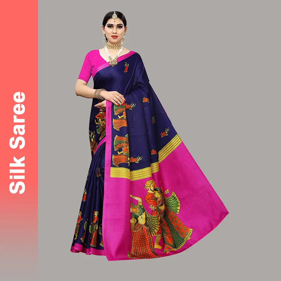 Mysore Art Silk Saree 4 Mysore Art Silk Saree - Image 3