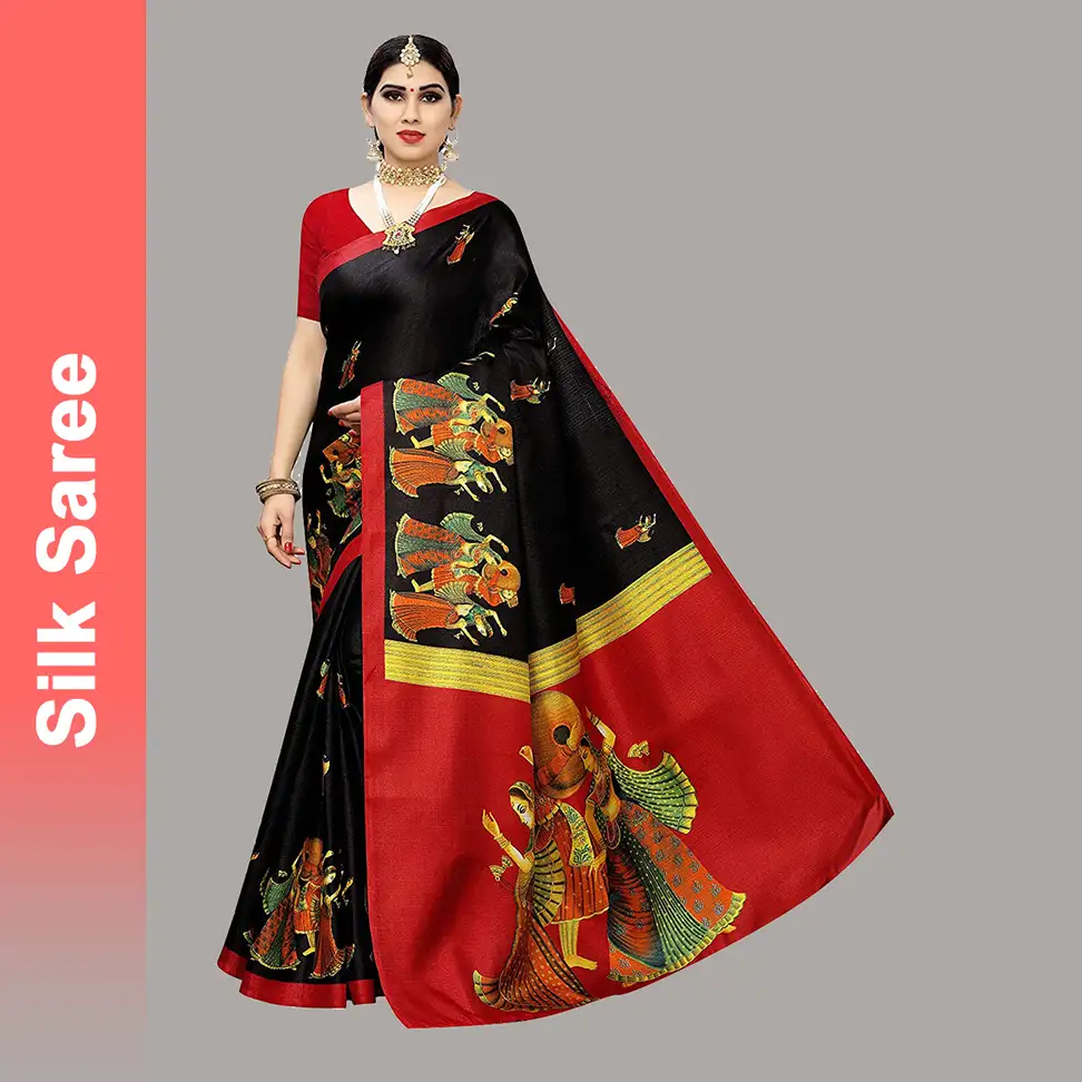 Mysore Art Silk Saree 5 Mysore Art Silk Saree - Image 4