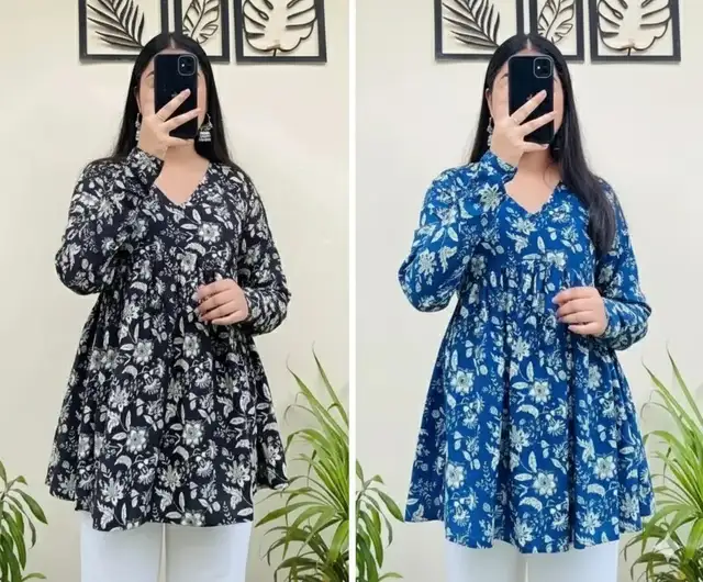 Vankar Floral Print Kurta 2 Vankar Floral Print Kurta