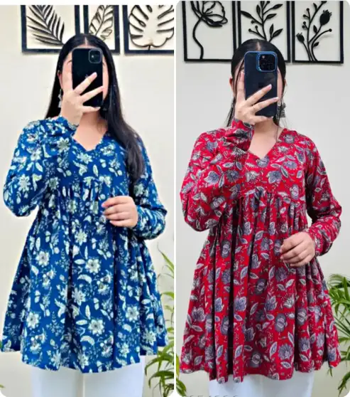 Vankar Floral Print Kurta 6 Vankar Floral Print Kurta - Image 5