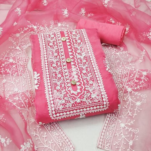 Organza Dress Material Wholesale