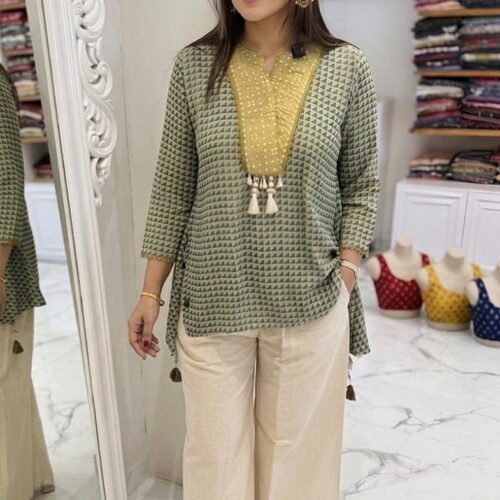 Printed Cotton Cord Set Wholesale