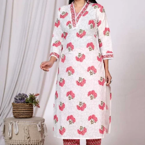 Women Kurti Pant Dupatta Set