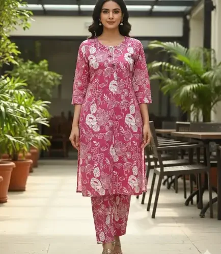 Wallicreation Women Kurta and Pant Set 4 Wallicreation Women Kurta and Pant Set