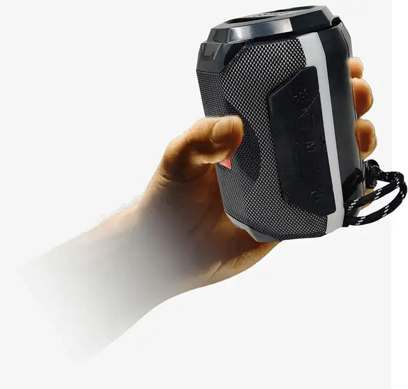 GUGGU 322_A005 Portable Bluetooth Speakers Compatible Indore Outdoor Party Speaker 5 W Bluetooth Party Speaker (Black, Mono Channel) 5 GUGGU 322_A005 Portable Bluetooth Speakers Compatible Indore Outdoor Party Speaker 5 W Bluetooth Party Speaker (Black, Mono Channel) - Image 4
