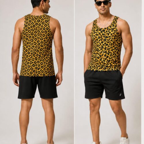 Cotton Lycra Printed Sando
