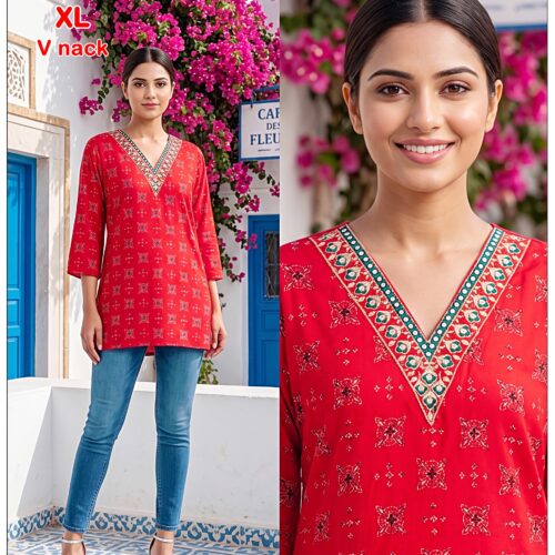 Two Tone Kurtis Wholesale