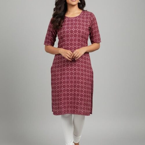 Crepe Kurtis Wholesale
