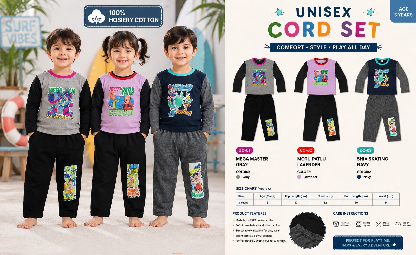 Kids Co Ord Set Wholesale 5 Kids Co Ord Set Wholesale - Image 5