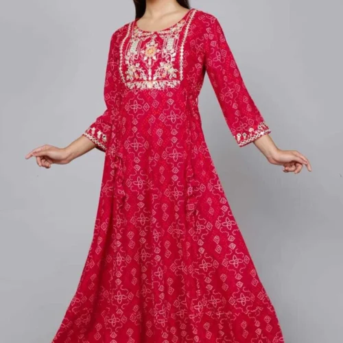 Party Wear Anarkali Gown Wholesale