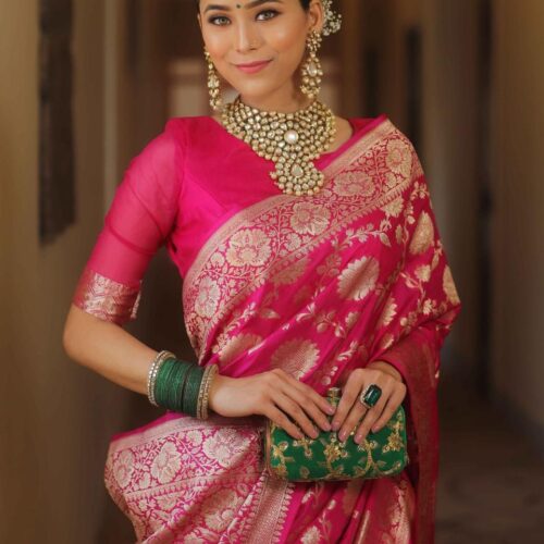Lichi Silk Saree Wholesale