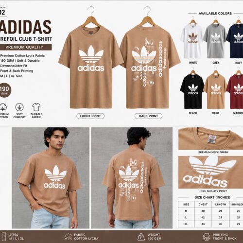 Branded Round Neck T Shirt Wholesale
