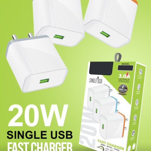 USB Charger with Type-C Cable Wholesale