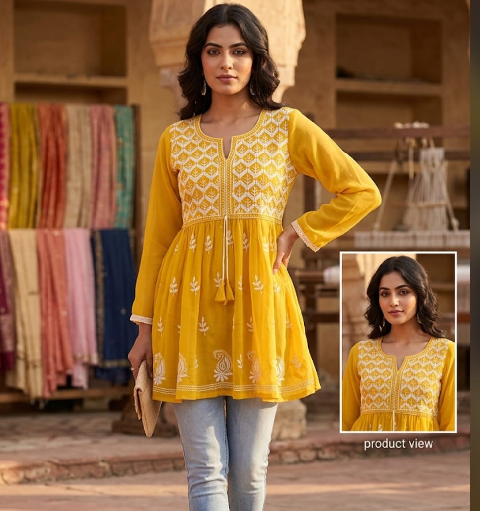 Lucknowi Kurti Wholesale 7 Lucknowi Kurti Wholesale - Image 7