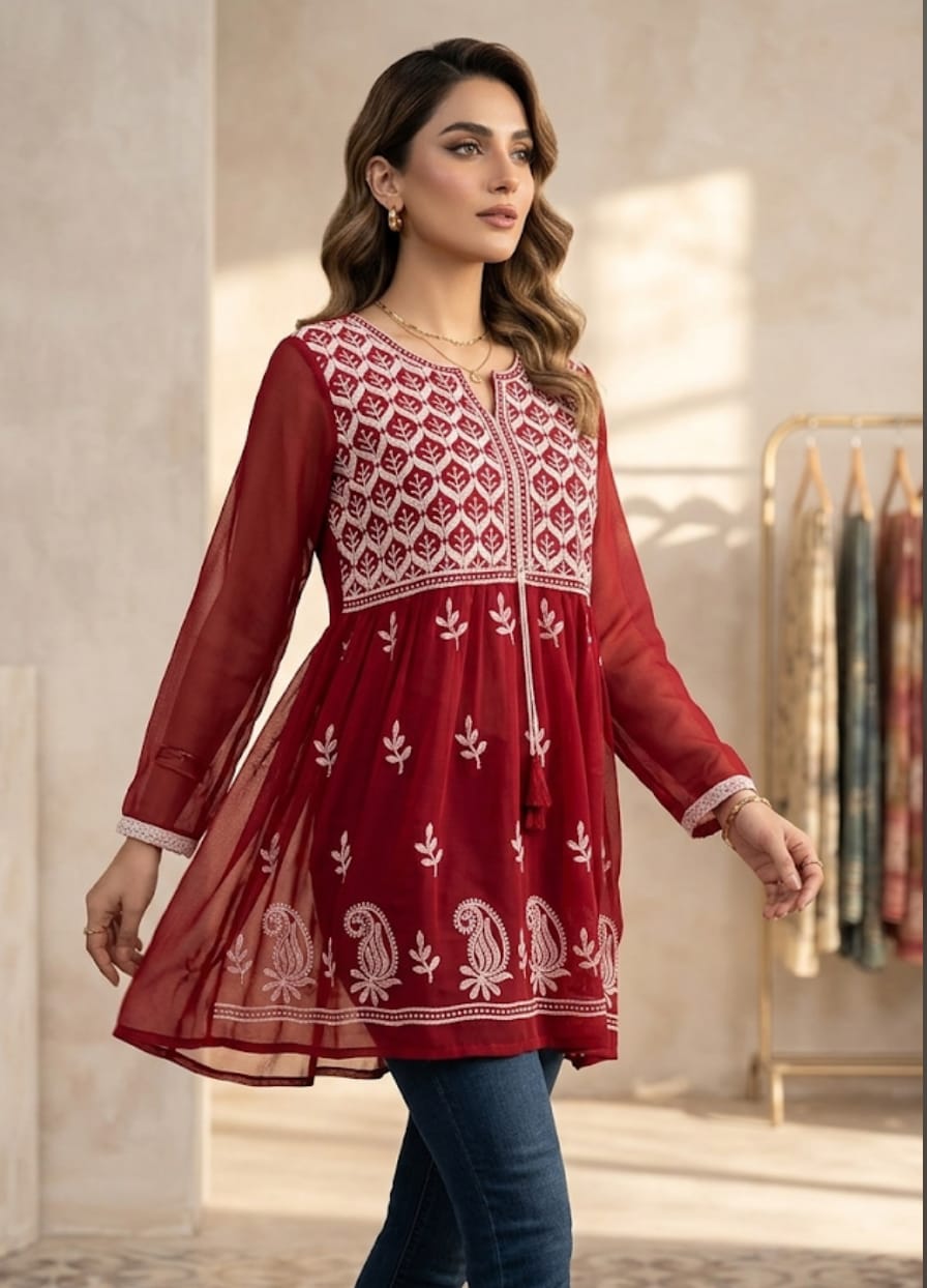 Lucknowi Kurti Wholesale 8 Lucknowi Kurti Wholesale - Image 8