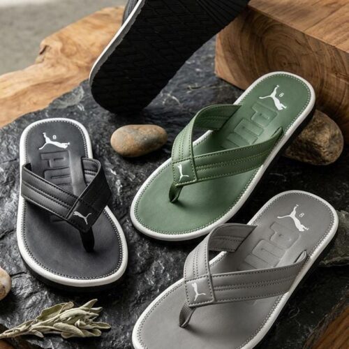 Men's TPR Sole Slippers Wholesale