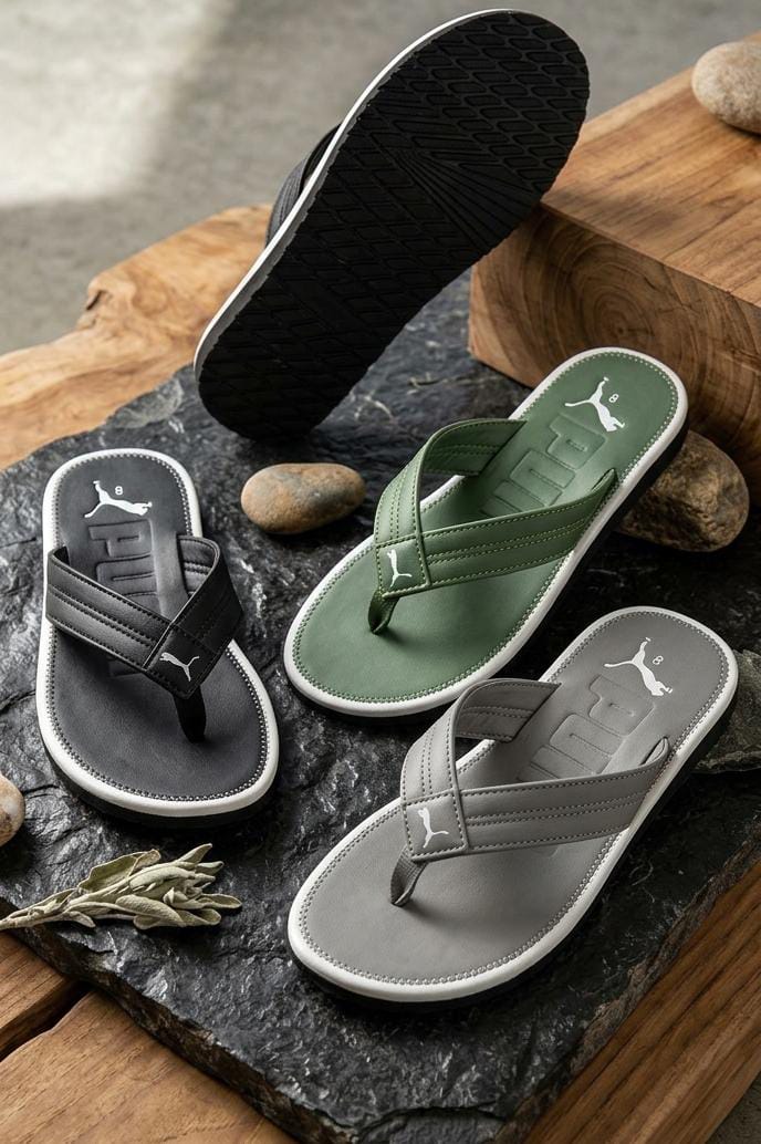 Men's TPR Sole Slippers Wholesale 2 Men's TPR Sole Slippers Wholesale