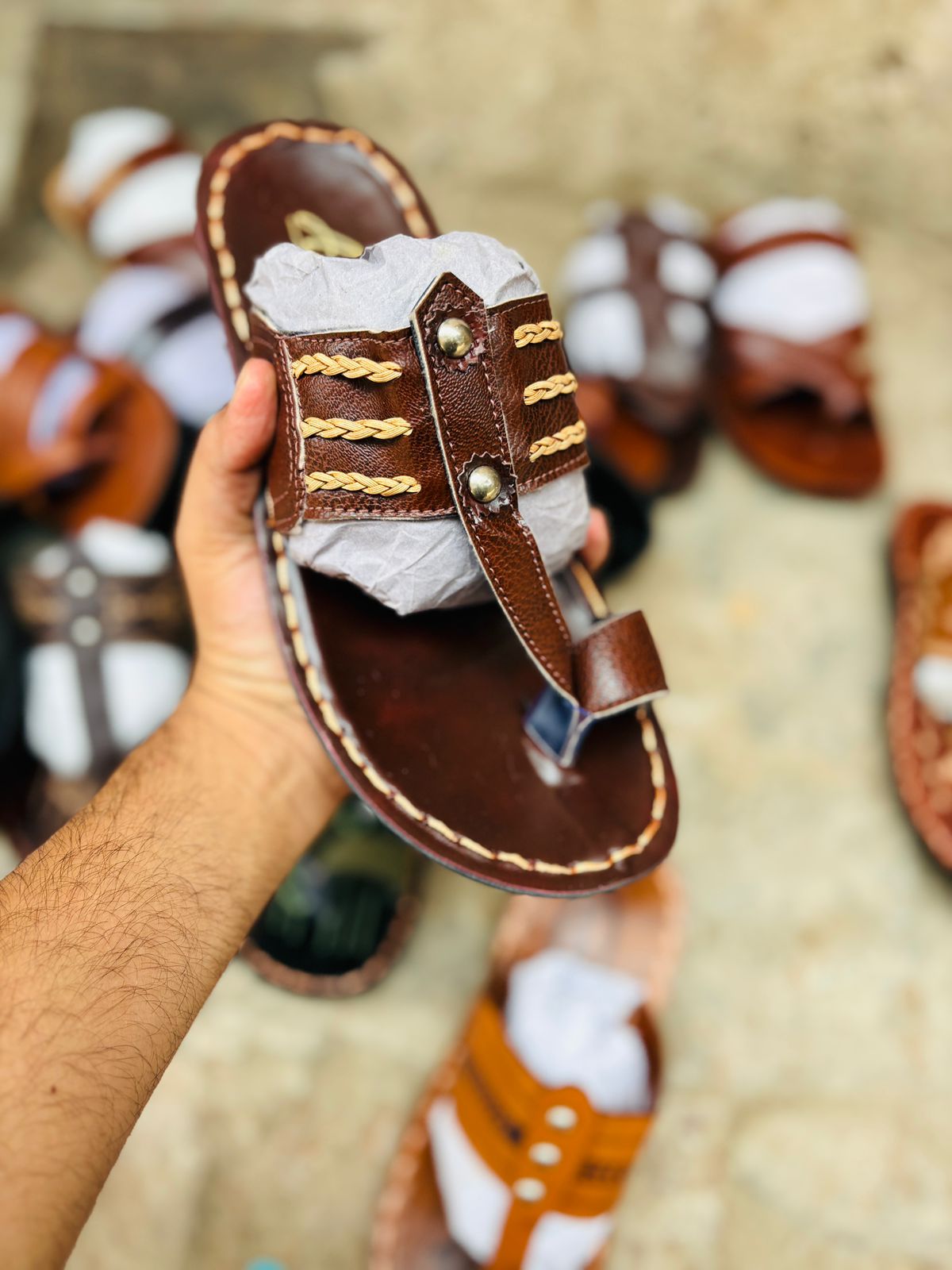 Men's PU Sandals Wholesale 3 Men's PU Sandals Wholesale - Image 2