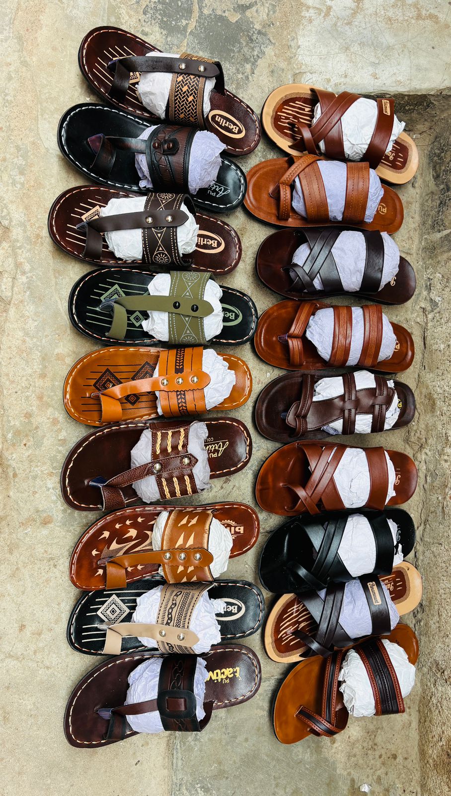 Men's PU Sandals Wholesale 6 Men's PU Sandals Wholesale - Image 5