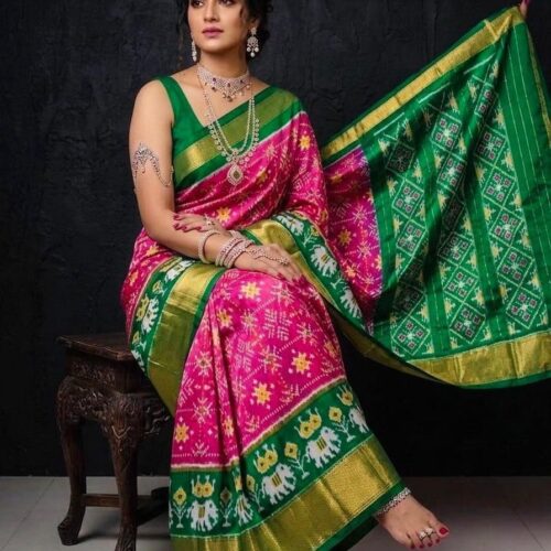 Pochampally Ikkat Silk Sarees