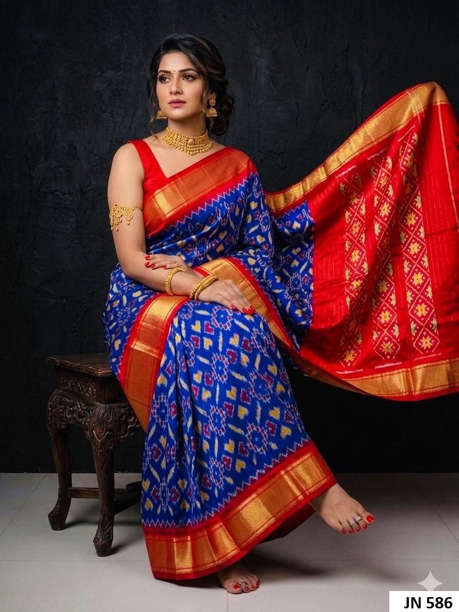 Pochampally Ikkat Silk Sarees 12 Pochampally Ikkat Silk Sarees - Image 11