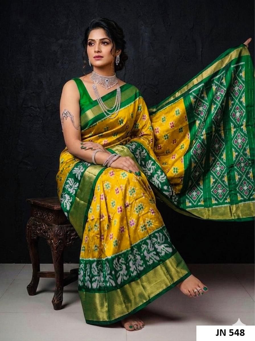 Pochampally Ikkat Silk Sarees 16 Pochampally Ikkat Silk Sarees - Image 15