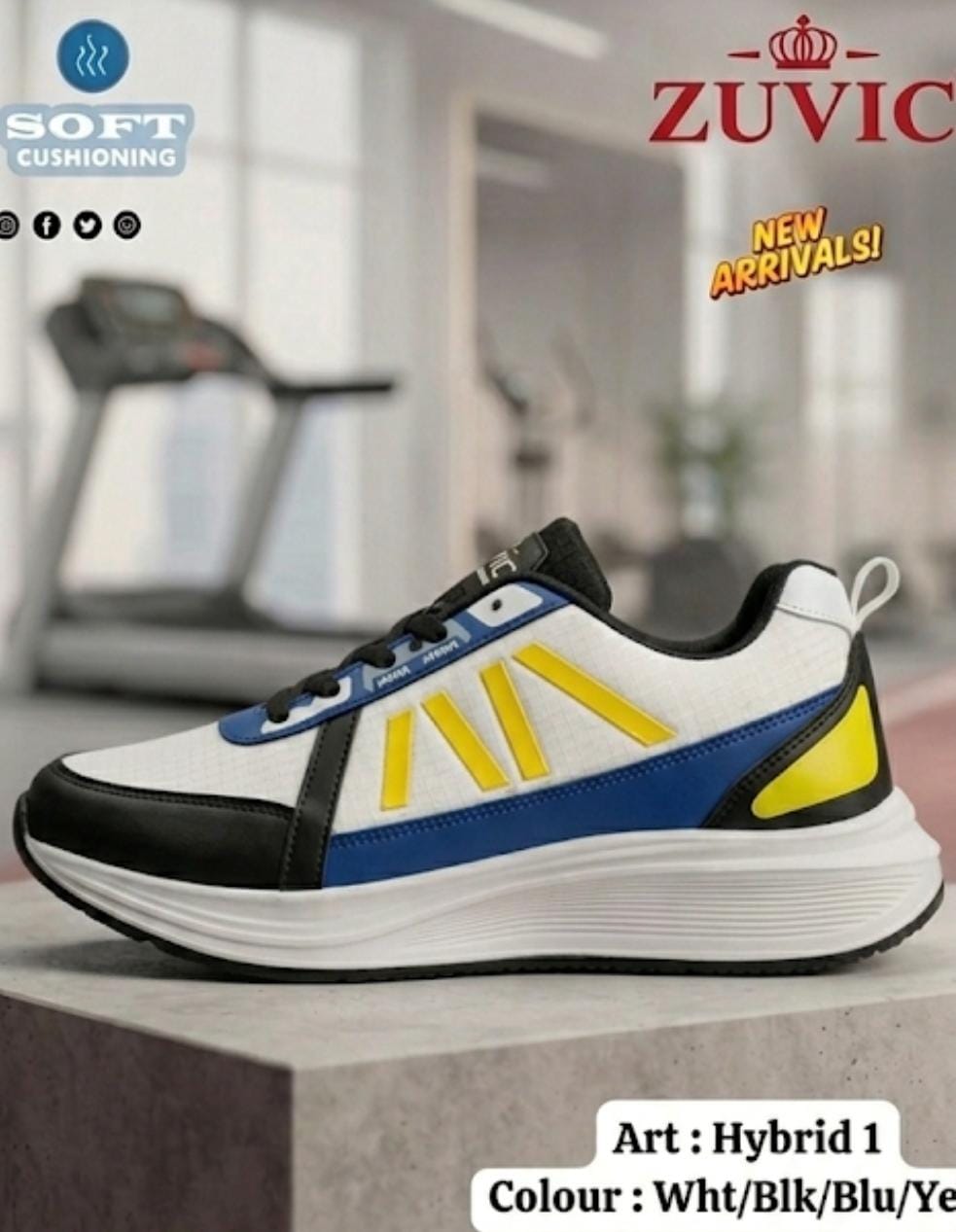 Zuvic EVA Insole Shoes 3 Zuvic EVA Insole Shoes - Image 2