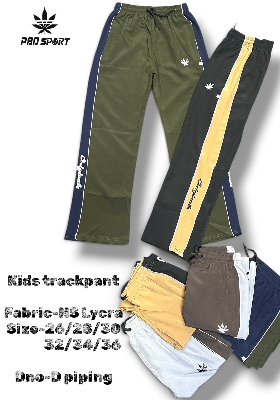 Kids Lycra Trackpant 6PCS 3 Kids Lycra Trackpant 6PCS - Image 2