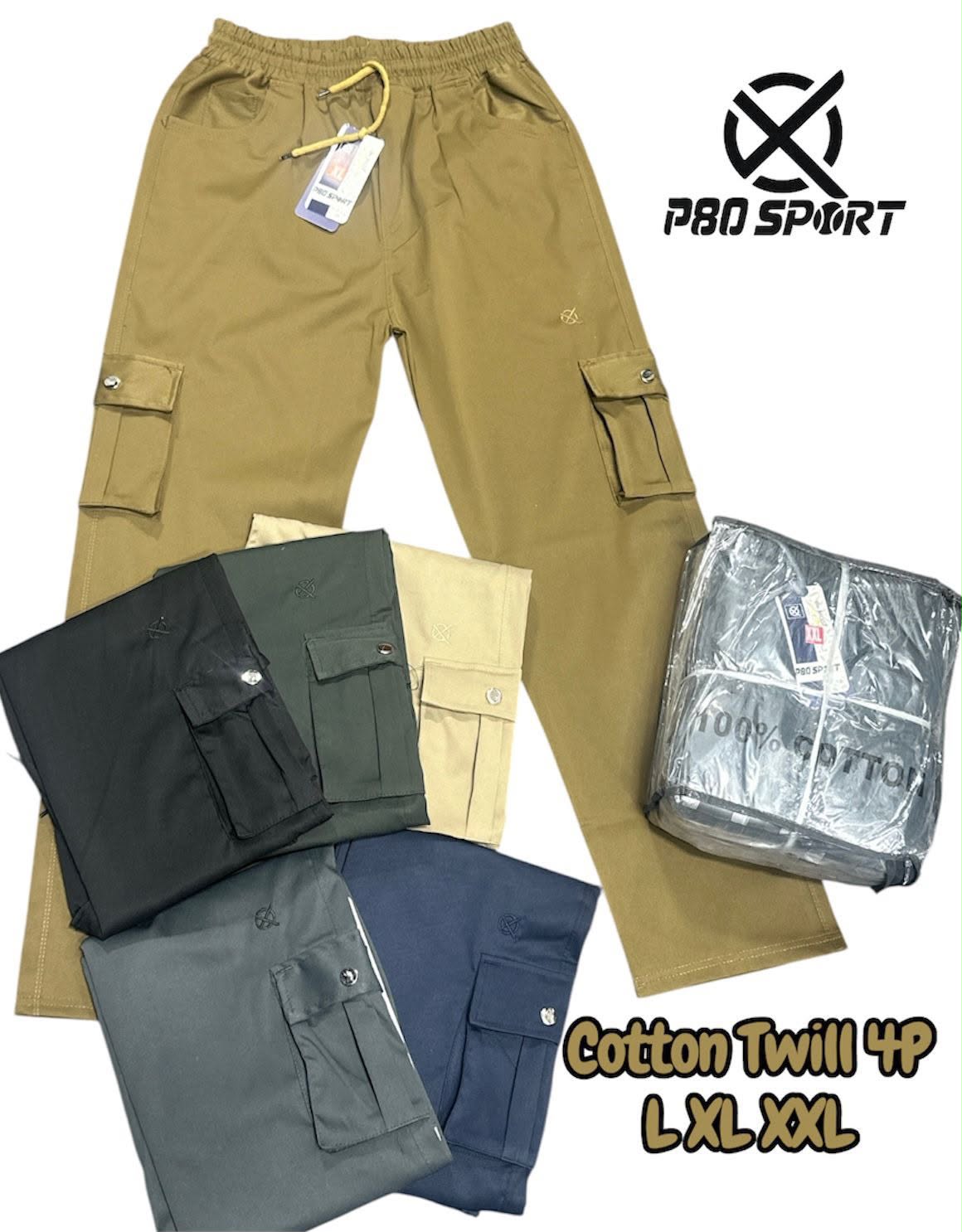 Cotton Twill 4pocket Track pant 3 Cotton Twill 4pocket Track pant - Image 2