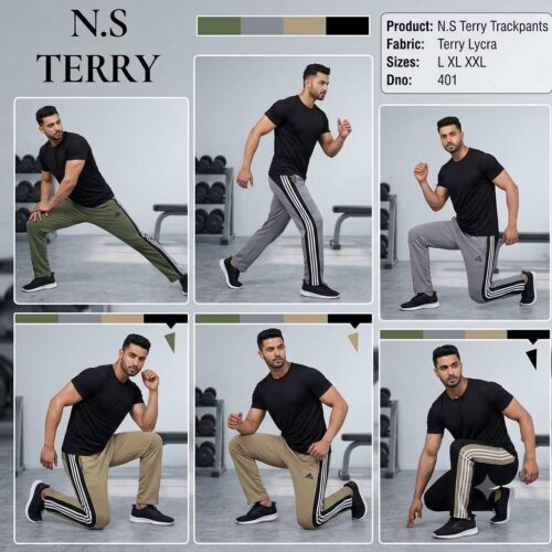 NS TERRY LYCRA TRACKPANT TERRY-401