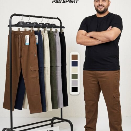 Cotton Twill 4pocket Track pant 18pcs